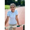 imageFrench Toast Girls Plus Size Puff Sleeve Double Button PoloLight Blue