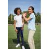 imageFrench Toast Girls Plus Size Puff Sleeve Double Button PoloLight Blue