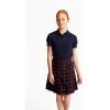 imageFrench Toast Girls Plus Size Puff Sleeve Double Button PoloNavy