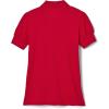 imageFrench Toast Girls Plus Size Puff Sleeve Double Button PoloRed