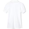 imageFrench Toast Girls Plus Size Puff Sleeve Double Button PoloWhite