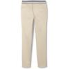 imageFrench Toast Girls Pull On Skinny Fit Stretch Pants with Elastic Waist and Pockets School Uniform for KidsKhaki