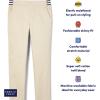 imageFrench Toast Girls Pull On Skinny Fit Stretch Pants with Elastic Waist and Pockets School Uniform for KidsNavy