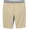 imageFrench Toast Girls Pullon Stretch Contrast Waistband ShortsKhaki