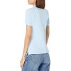 imageFrench Toast Girls Short Sleeve Picot Collar Polo School Uniform Shirt Standard and PlusLight Blue Og
