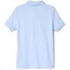 imageFrench Toast Girls Short Sleeve Picot Collar Polo School Uniform Shirt Standard and PlusLight Blue Og
