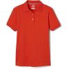 imageFrench Toast Girls Short Sleeve Picot Collar Polo School Uniform Shirt Standard and PlusOrange