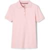 imageFrench Toast Girls Short Sleeve Picot Collar Polo School Uniform Shirt Standard and PlusPink