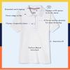 imageFrench Toast Girls Short Sleeve Picot Collar Polo School Uniform Shirt Standard and PlusWhite