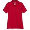 imageFrench Toast Girls Short Sleeve Stretch Pique Polo ShirtRed