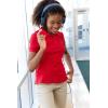 imageFrench Toast Girls Short Sleeve Stretch Pique Polo ShirtRed