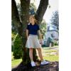 imageFrench Toast Girls Stretch Contrast Waistband ScooterKhaki