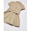 imageFrench Toast Girls Twill Safari ShirtdressKhaki Beige
