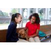 imageFrench Toast Girls Uniform Long Sleeve Polo with Picot Collar Standard ampamp PlusNavy