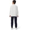 imageFrench Toast Pique Polo School Uniform Shirt with Long Sleeves for Boys and GirlsHunter Green