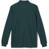 imageFrench Toast Pique Polo School Uniform Shirt with Long Sleeves for Boys and GirlsHunter Green