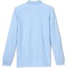 imageFrench Toast Pique Polo School Uniform Shirt with Long Sleeves for Boys and GirlsLight Blue