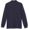 imageFrench Toast Pique Polo School Uniform Shirt with Long Sleeves for Boys and GirlsNavy