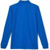 imageFrench Toast Pique Polo School Uniform Shirt with Long Sleeves for Boys and GirlsRoyal