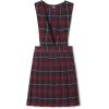 imageFrench Toast girls Vneck JumperNavy  Red Plaid