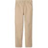 imageFrench Toast Boys Adaptive Updated Relaxed Fit Twill Pants with Hook and Loop Closure and PullApart Leg OpeningsKhaki