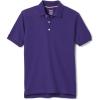 imageFrench Toast Boys Short Sleeve Pique Polo Uniform Shirt Standard ampamp HuskyPurple