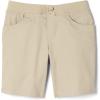 imageFrench Toast Girls Big PullOn Cotton Twill Shorts with PocketsKhaki