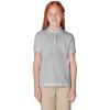 imageFrench Toast Girls Big Short Sleeve Interlock Polo with Picot CollarBlue Og