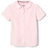 imageFrench Toast Girls Short Sleeve Peter Pan Collar Blouse Standard and PlusPink