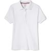 imageFrench Toast Girls Short Sleeve Picot Collar Polo School Uniform Shirt Standard and PlusWhite