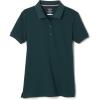 imageFrench Toast Girls Short Sleeve Stretch Pique Polo ShirtHunter Green
