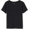 imageFrench Toast Kids Adaptive Short Sleeve SuperSoft Crewneck Tee Shirt with Flat SeamsBlack