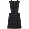 imageFrench Toast girls Vneck JumperGreen Plaid