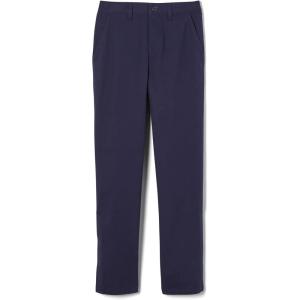 imageFrench Toast Boys Adaptive Relaxed Fit Twill Pants with Hook and Loop Closure and PullApart Leg OpeningsNavy