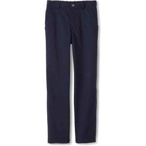 imageFrench Toast Boys Adaptive Updated Relaxed Fit Twill Pants with Hook and Loop Closure and PullApart Leg OpeningsNavy