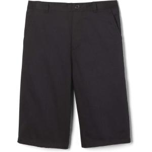 imageFrench Toast Boys Husky Pullon Twill Shorts School Uniform for KidsDark Black
