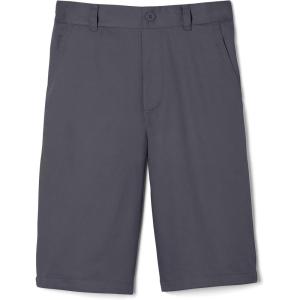 imageFrench Toast Boys Husky Pullon Twill Shorts School Uniform for KidsGray