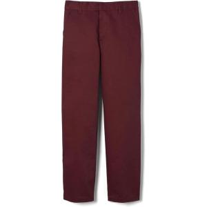 imageFrench Toast Boys Relaxed Fit Twill Pant with Adjustable Waist in Standard Slim and HuskyBurgundy Red
