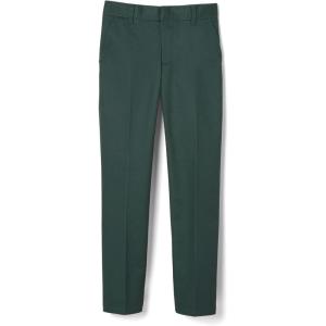 imageFrench Toast Boys Relaxed Fit Twill Pant with Adjustable Waist in Standard Slim and HuskyHunter Green