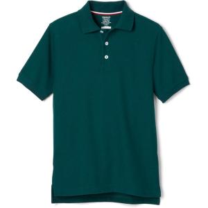 imageFrench Toast Boys Short Sleeve Pique Polo Uniform Shirt Standard ampamp HuskyHunter Green