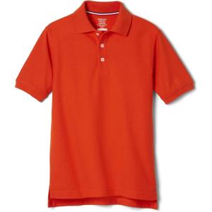 imageFrench Toast Boys Short Sleeve Pique Polo Uniform Shirt Standard ampamp HuskyOrange