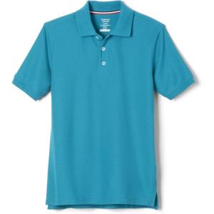 imageFrench Toast Boys Short Sleeve Pique Polo Uniform Shirt Standard ampamp HuskyTeal