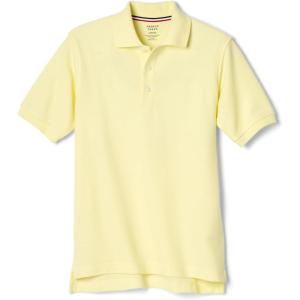 imageFrench Toast Boys Short Sleeve Pique Polo Uniform Shirt Standard ampamp HuskyYellow