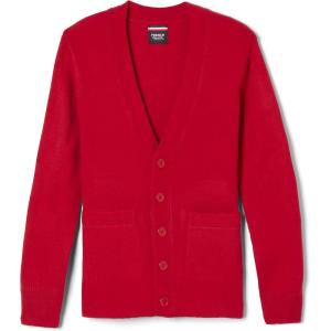imageFrench Toast Boys VNeck AntiPill CardiganRed