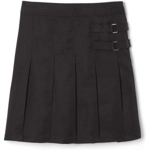 imageFrench Toast Girls Adjustable Waist PleatedFront Twotab ScooterBlack