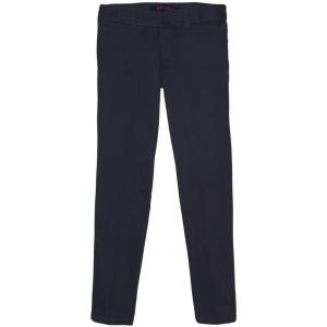 imageFrench Toast Girls Adjustable Waist Stretch Twill Straight Leg Pant Standard ampamp PlusNavy