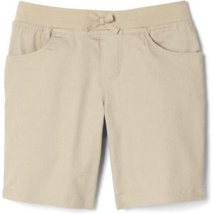 imageFrench Toast Girls Big PullOn Cotton Twill Shorts with PocketsKhaki