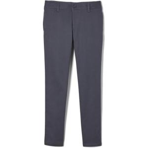 imageFrench Toast Girls Little Slim Fit Stretch Twill PantHeather Gray
