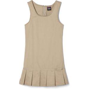 imageFrench Toast Girls Pleated Hem Jumper with RibbonKhaki