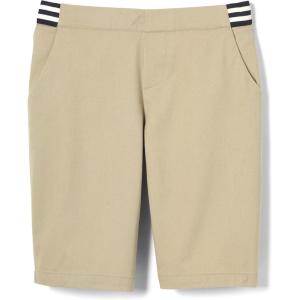imageFrench Toast Girls Pullon Stretch Contrast Waistband ShortsKhaki